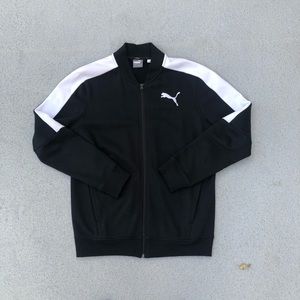 Black puma bomber jacket